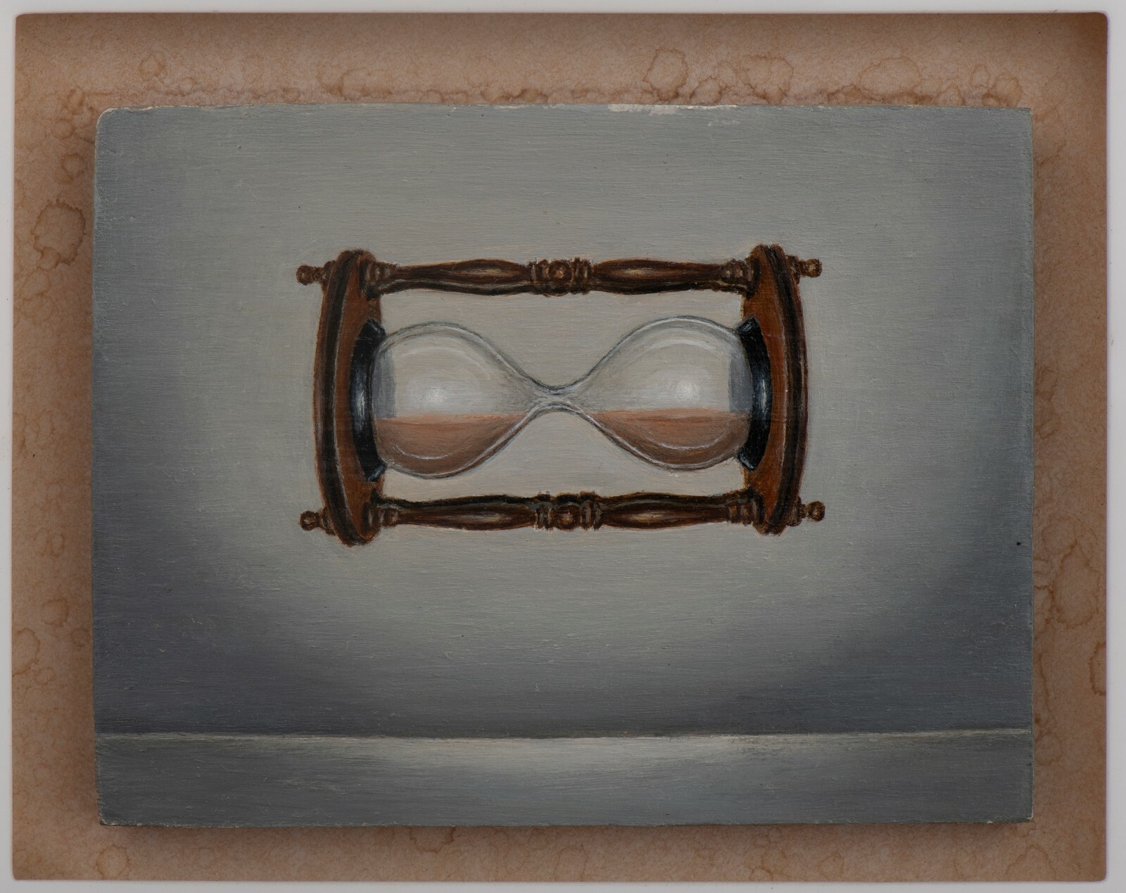 Fanny Brennan, Time Stood Still, 1988 oil on gesso panel