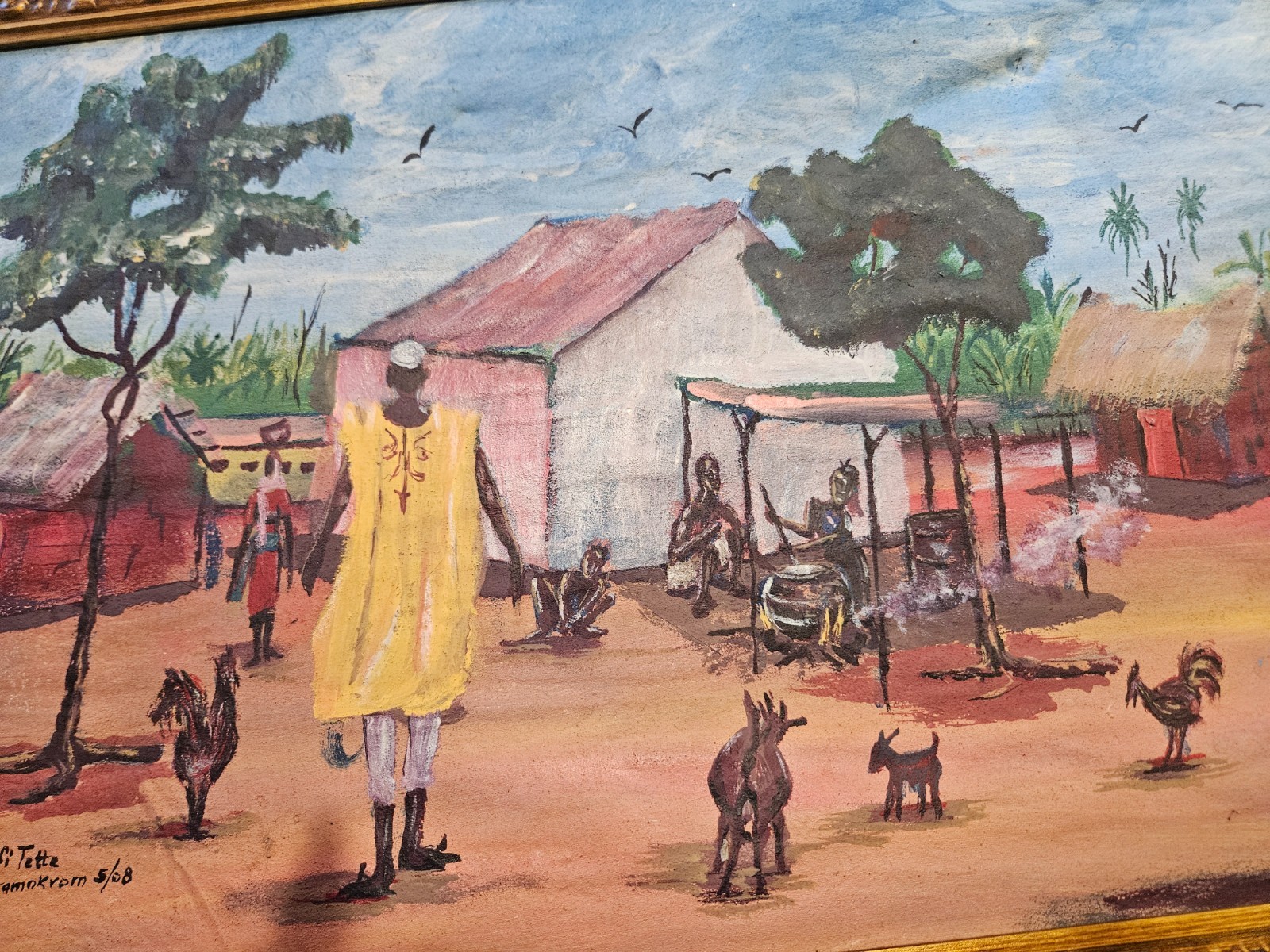 Framed African Artwork