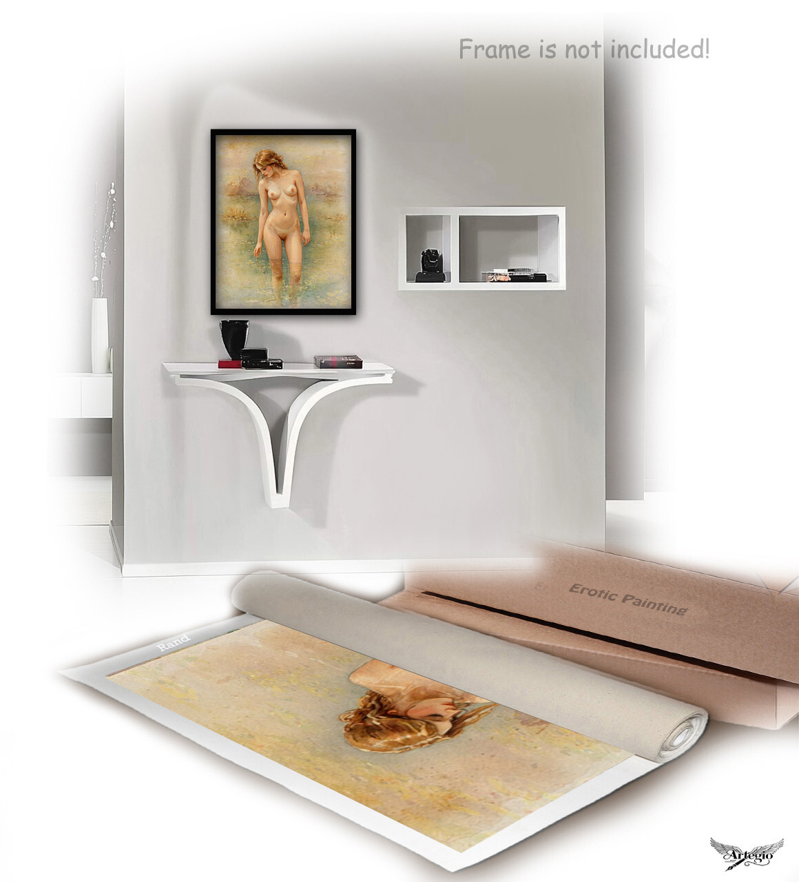Erotic Art Nude Pin-Up Girl Passion Femme of Love Erotica Collection ER78