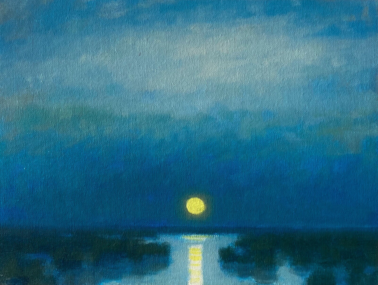 Hilton Head Low Country Charleston South Carolina Landscape Art Oil Painting