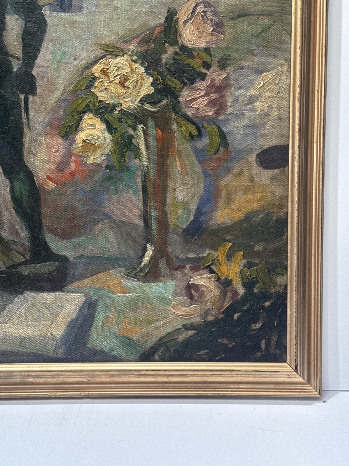 Gianni Cilfone Painting Antique Impressionist Still Life Chicago 1920’s Listed