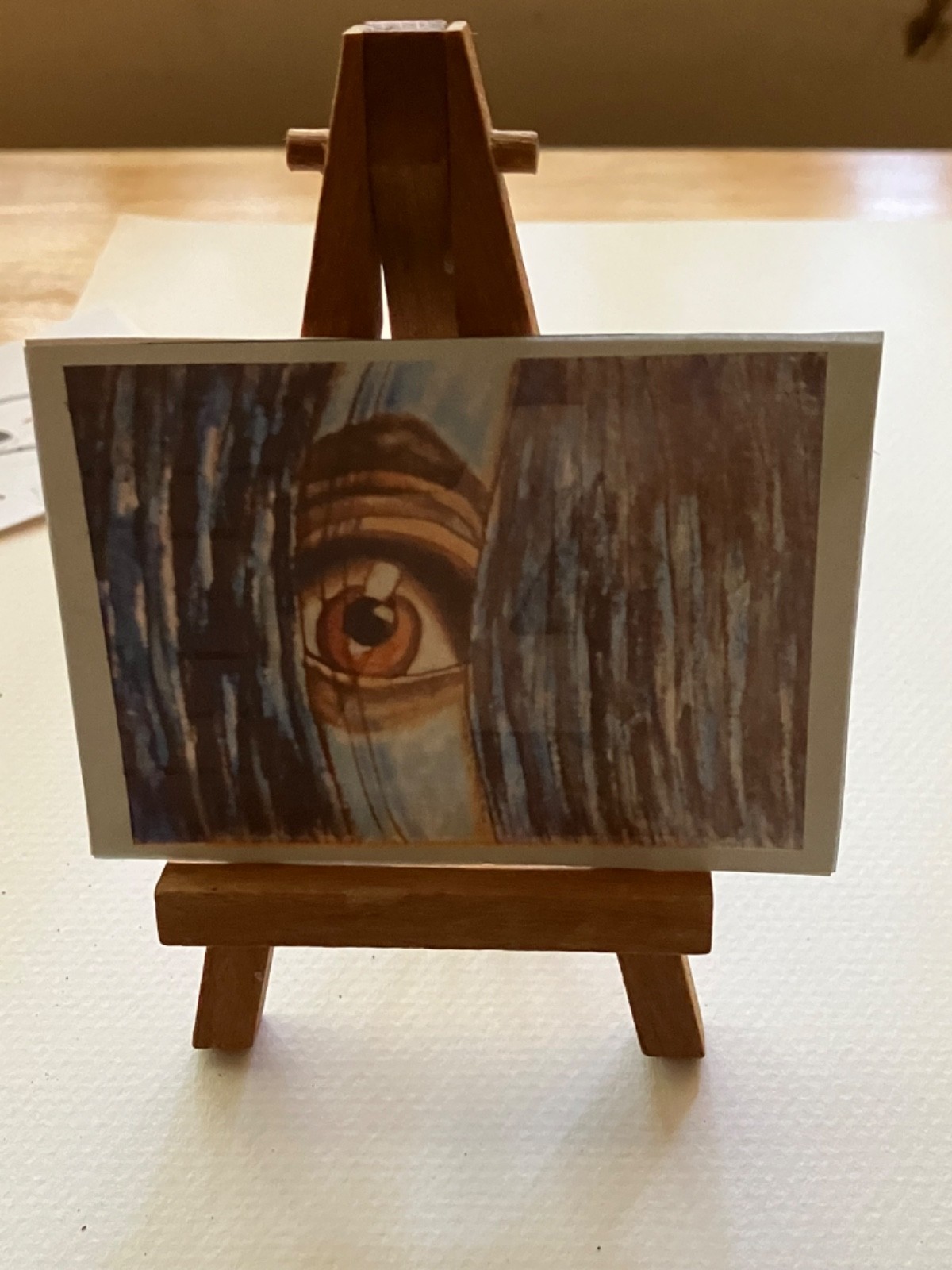 ACEO PRINT “ The Evil Ghost Girl “ creepy, scary movies,Halloween.