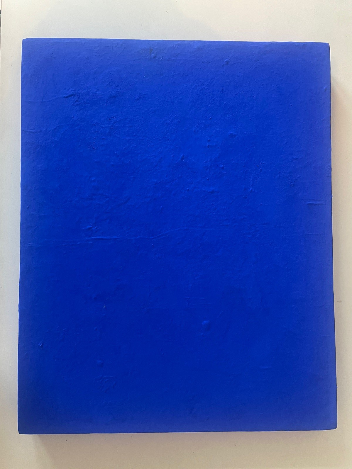 Yves Klein French Original Artwork Blu Canvas Art Blue Minimalist Monochrome