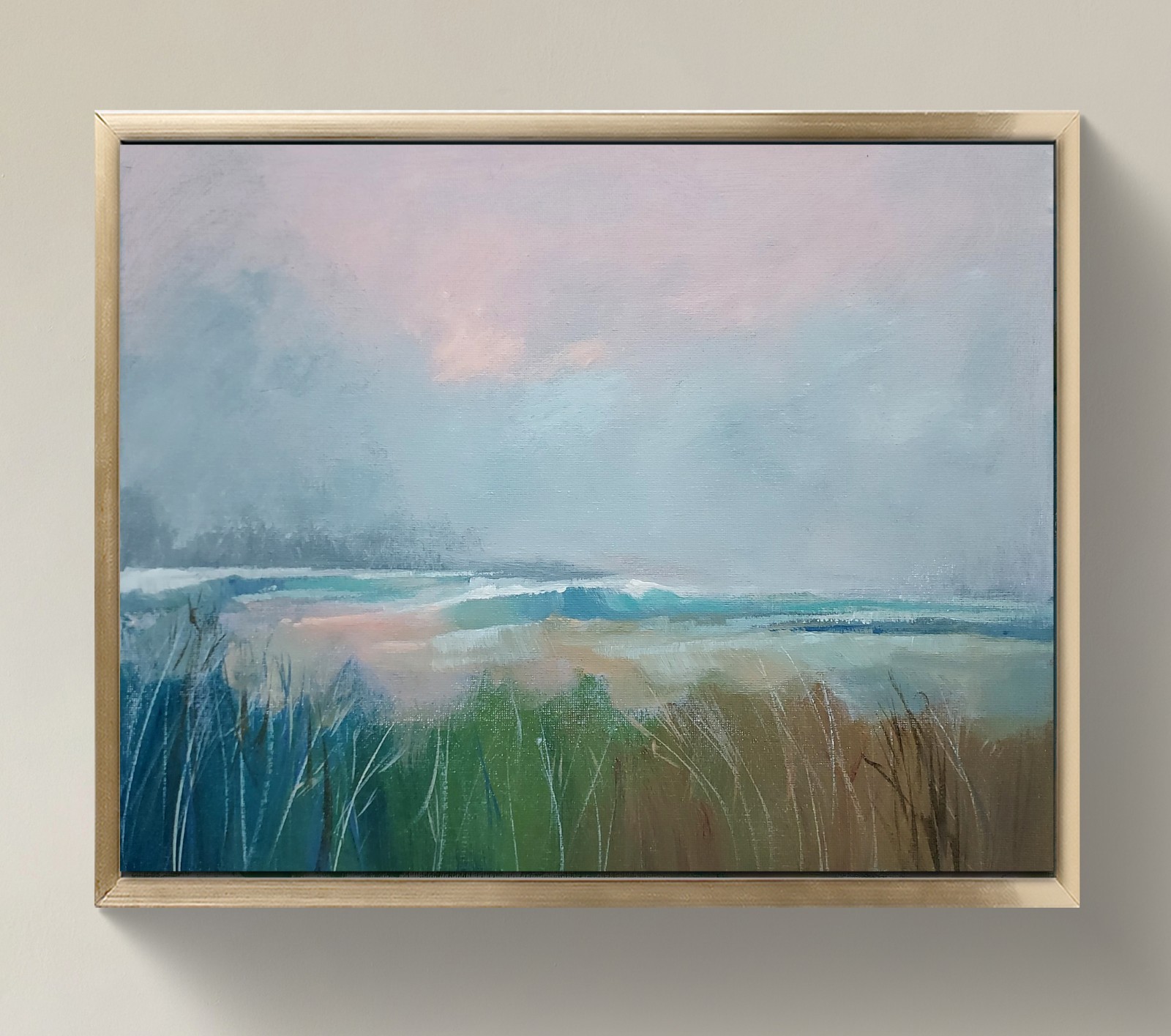 Original Impressionist Painting on 11 in x14 in Canvas – Signed by the Artist