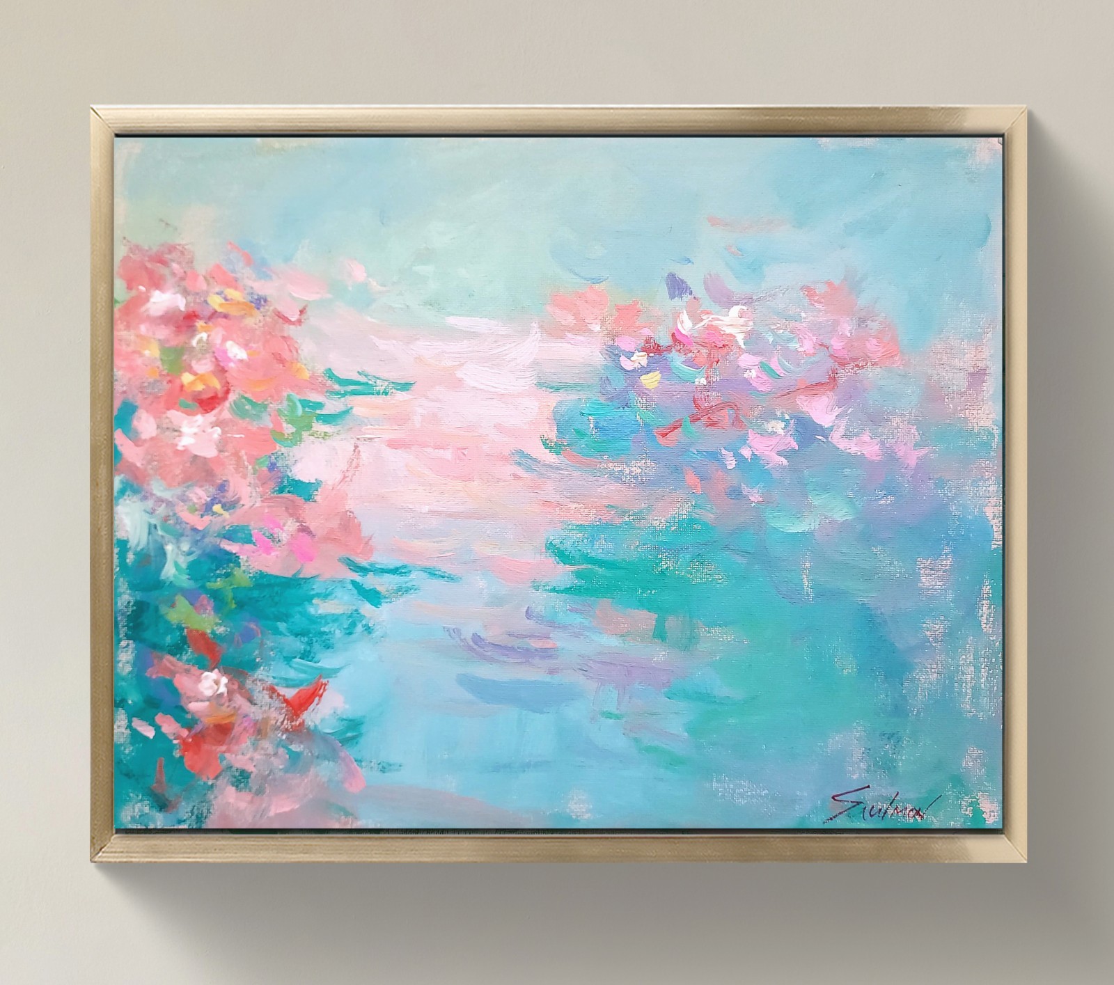 Original Impressionist Painting on 14×11 inch Canvas – Signed by the Artist