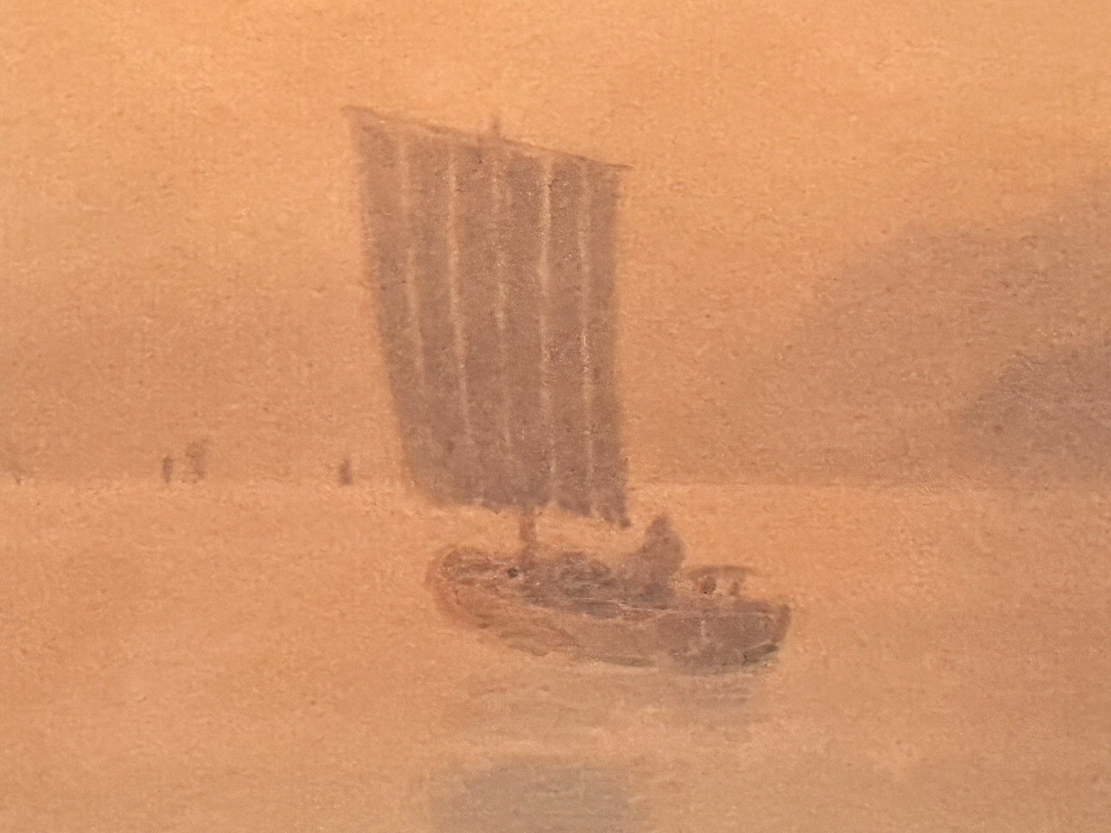 Original ITO YUHAN Watercolor Painting Miyajima Torii Gate Signed YITO 1890-1920