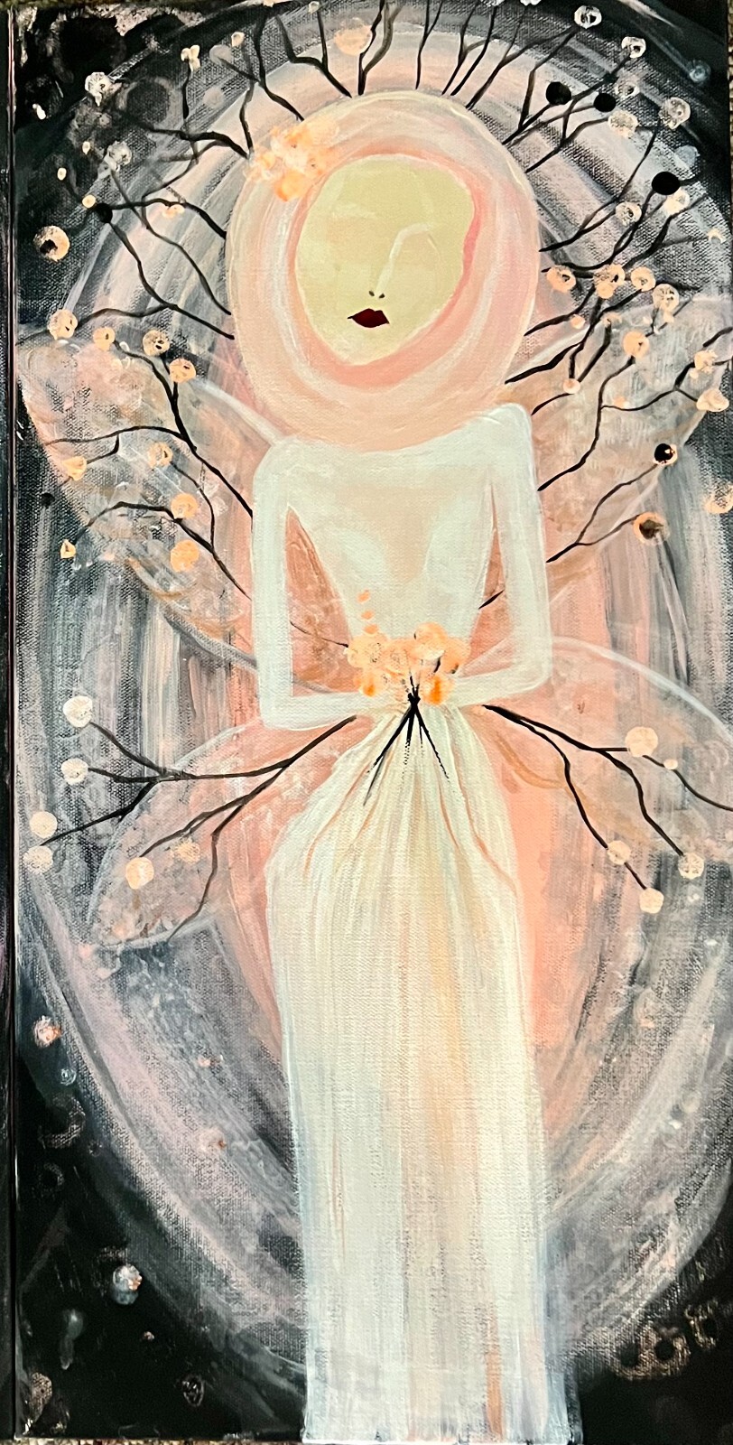 Light Fairy Original Art by Judy Vars Hot off the easel
