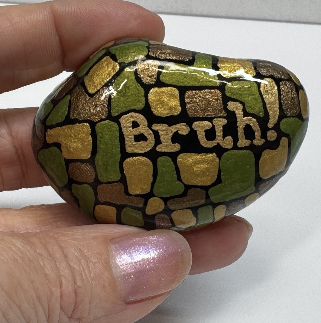 Encouragement, Love, and Kindness Rock – Hand-Painted By Jadel Rocks