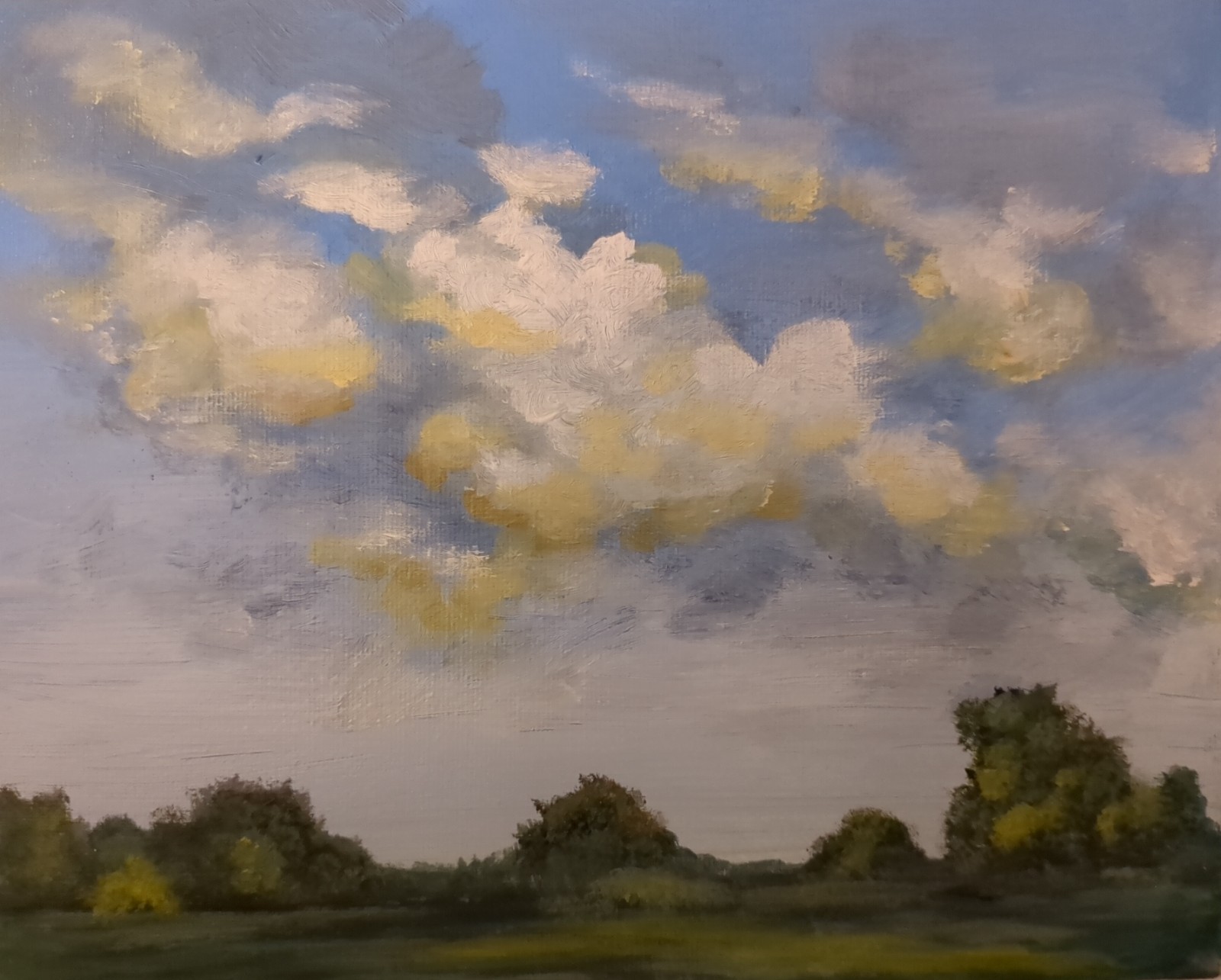 ORIGINAL Landscape acrylic Painting Kunze art on canvas board OOAK