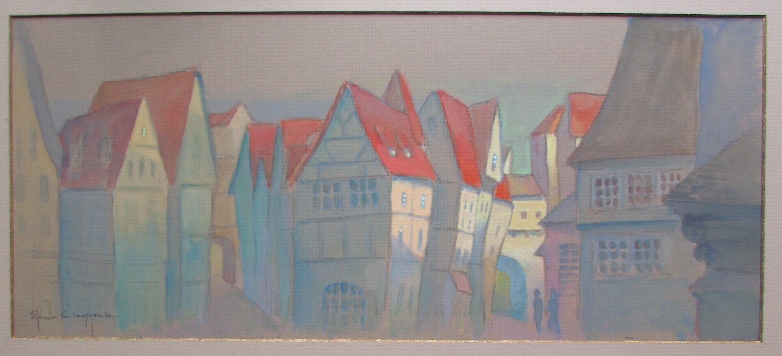Eloise Waggoner West Chester PA Philadelphia Pennsylvania Impressionist street