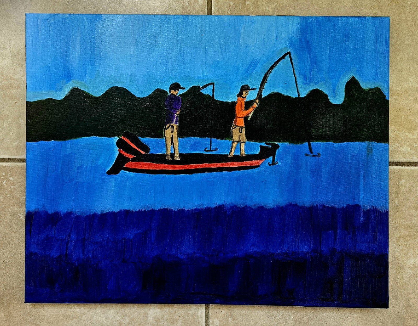 Fishing By Artist Kyle South