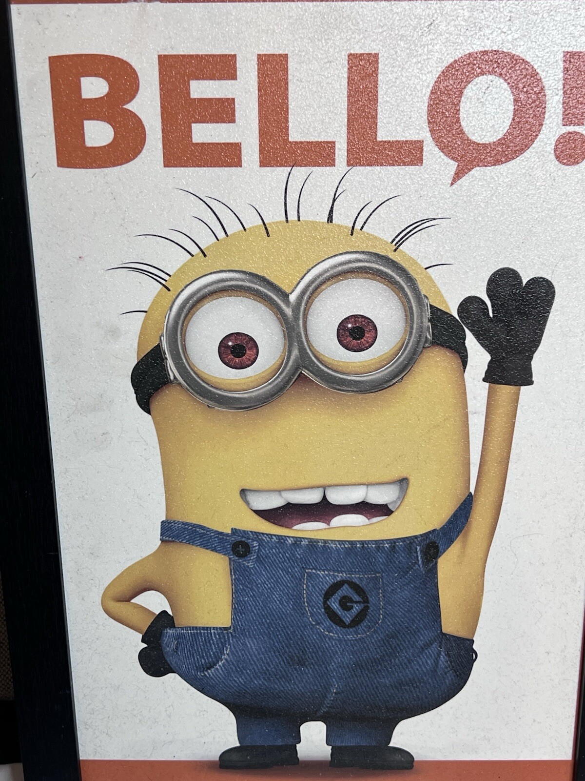 Minions “Bello” Canvas Art (36x24x1.5 In)