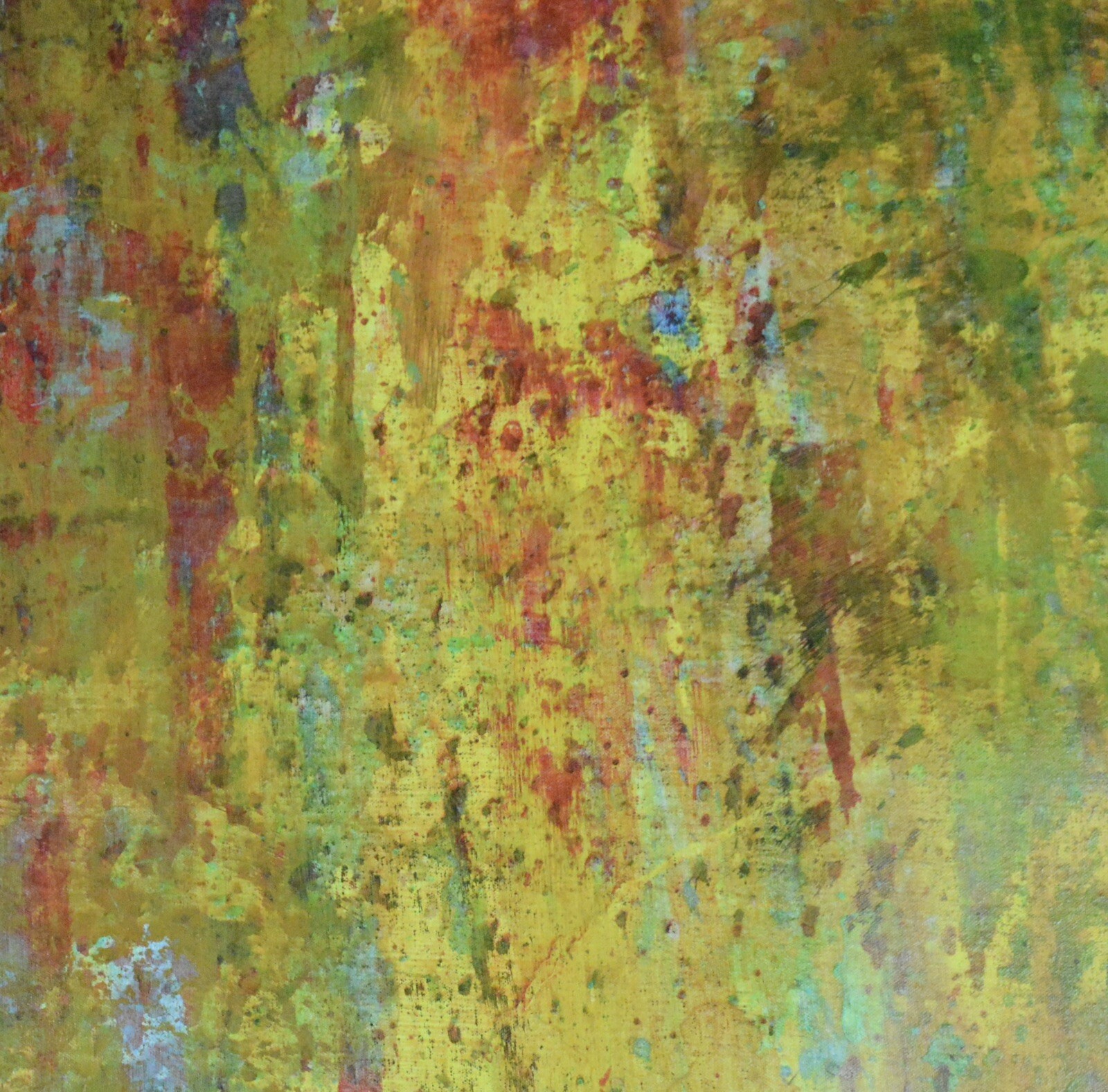 Gerhard Richter style Professional Painting 84”X62” (7 Foot) Abstract Modern XL