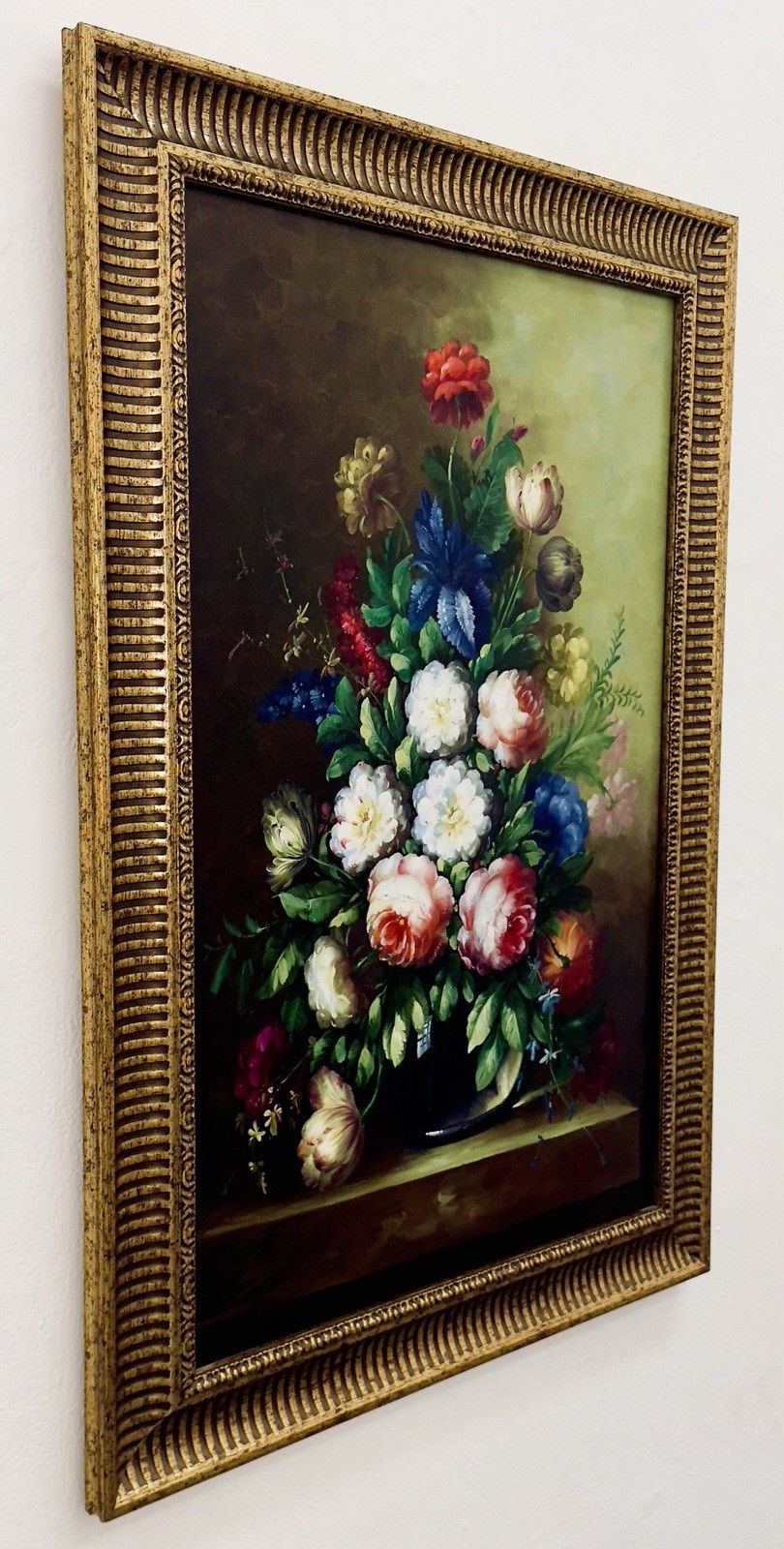 Marvelous Original Vintage Oil on Canvas Still Life Painting Signed & Framed