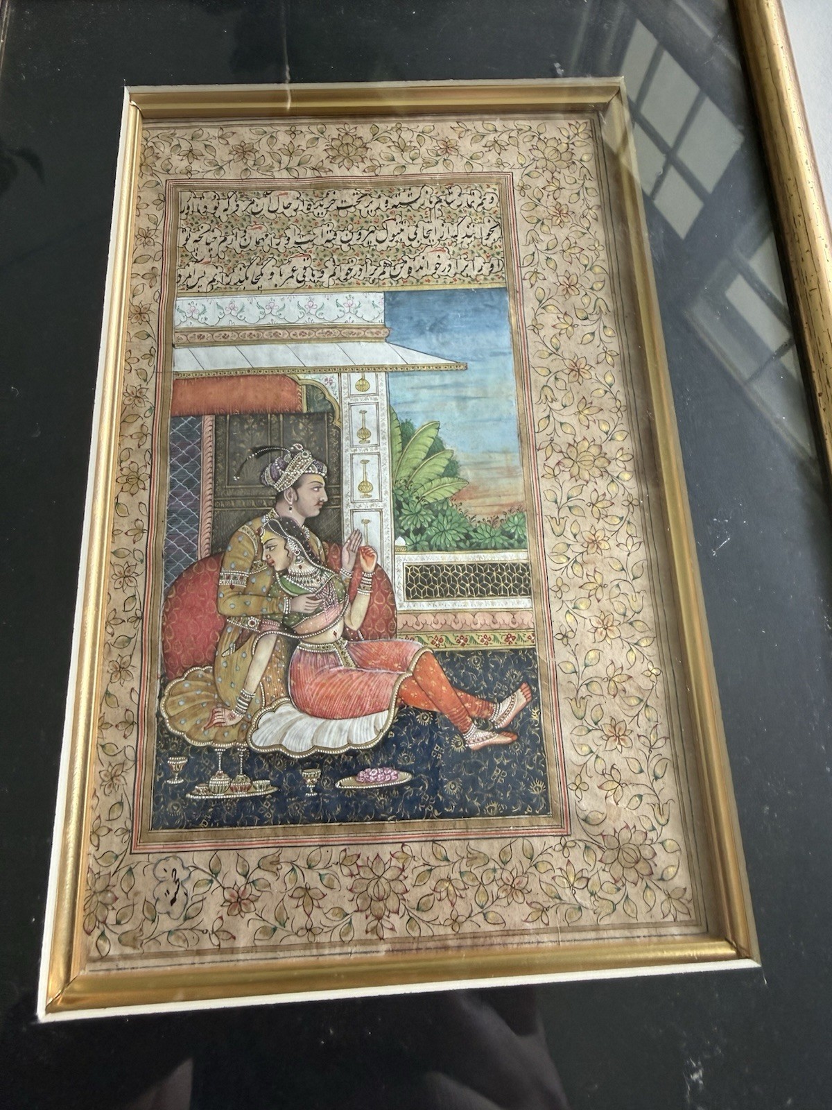 3 Beautiful Emperor Indian Hand Painted Need Frame Work Offers Welcome