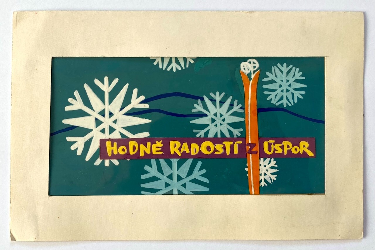 Original Paintings Graphics – ADVERTISING CONCEPTS – BANKING – CZECHOSLOVAKIA