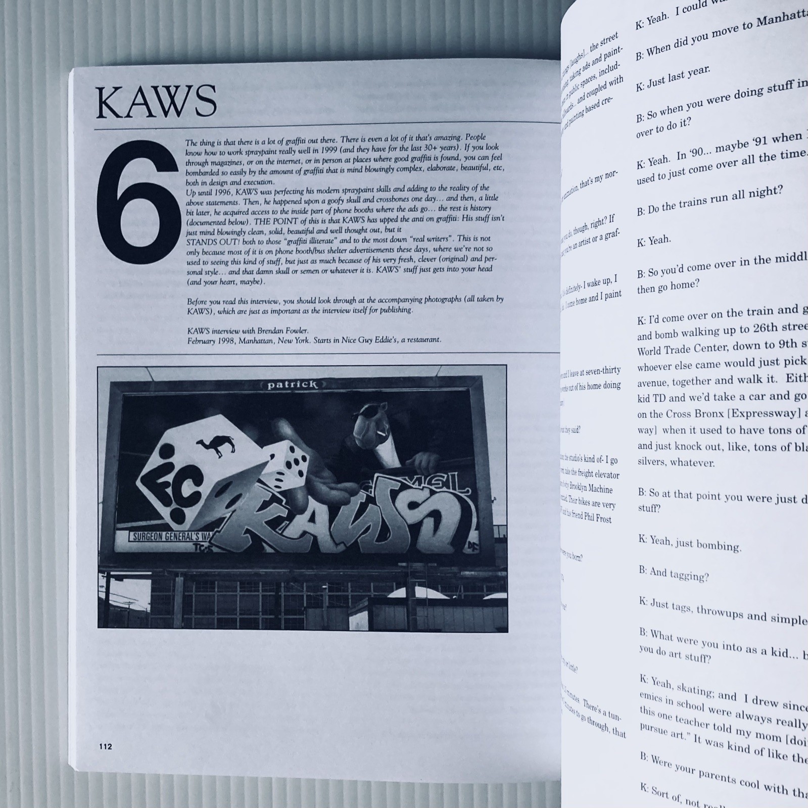 Sex Sells Magazine w/ Steve Keene Painting (1998) | KAWS Fairey McGee Issue 2