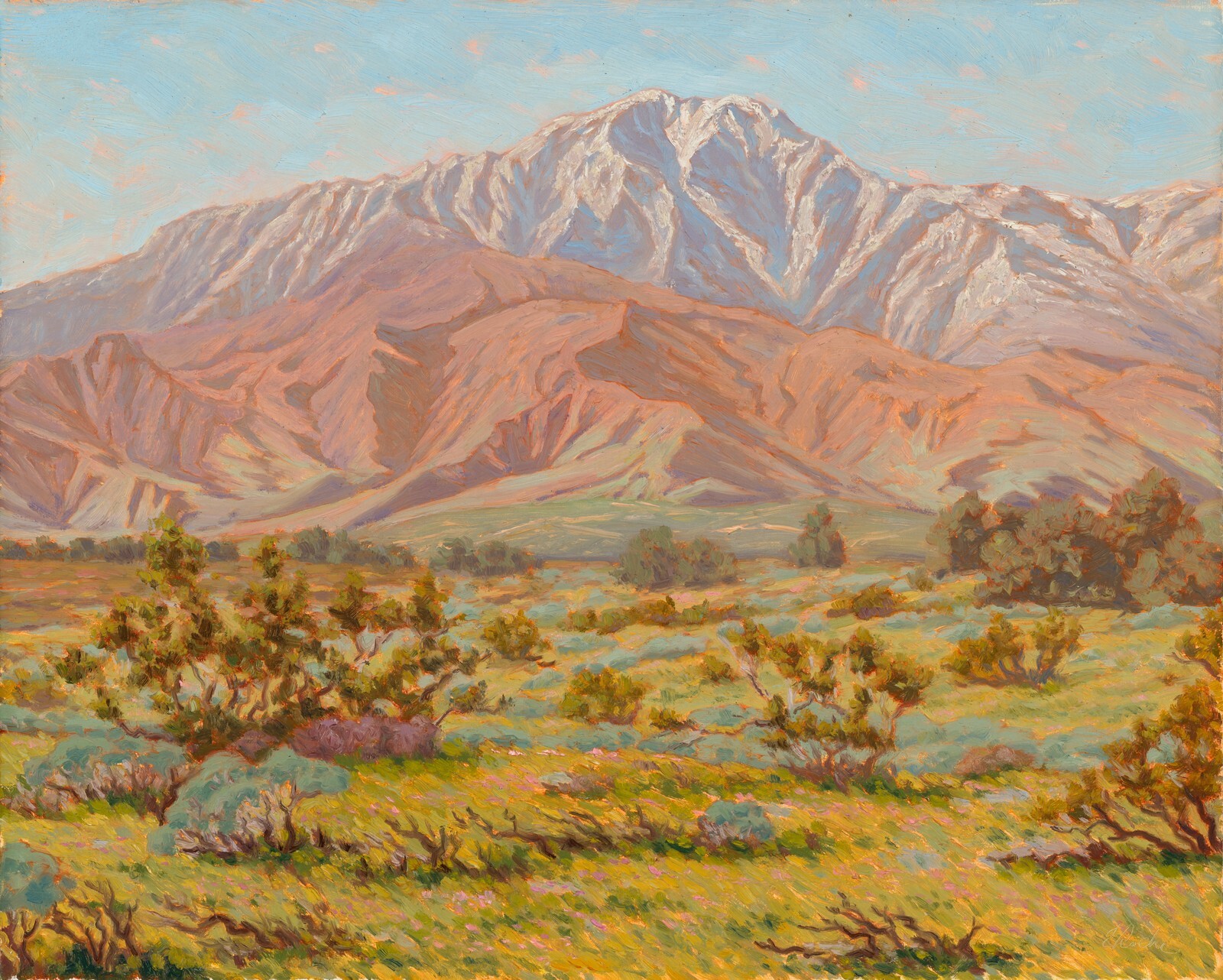 Mt. San Jacinto Original Landscape Oil Plein Air Painting 16×20