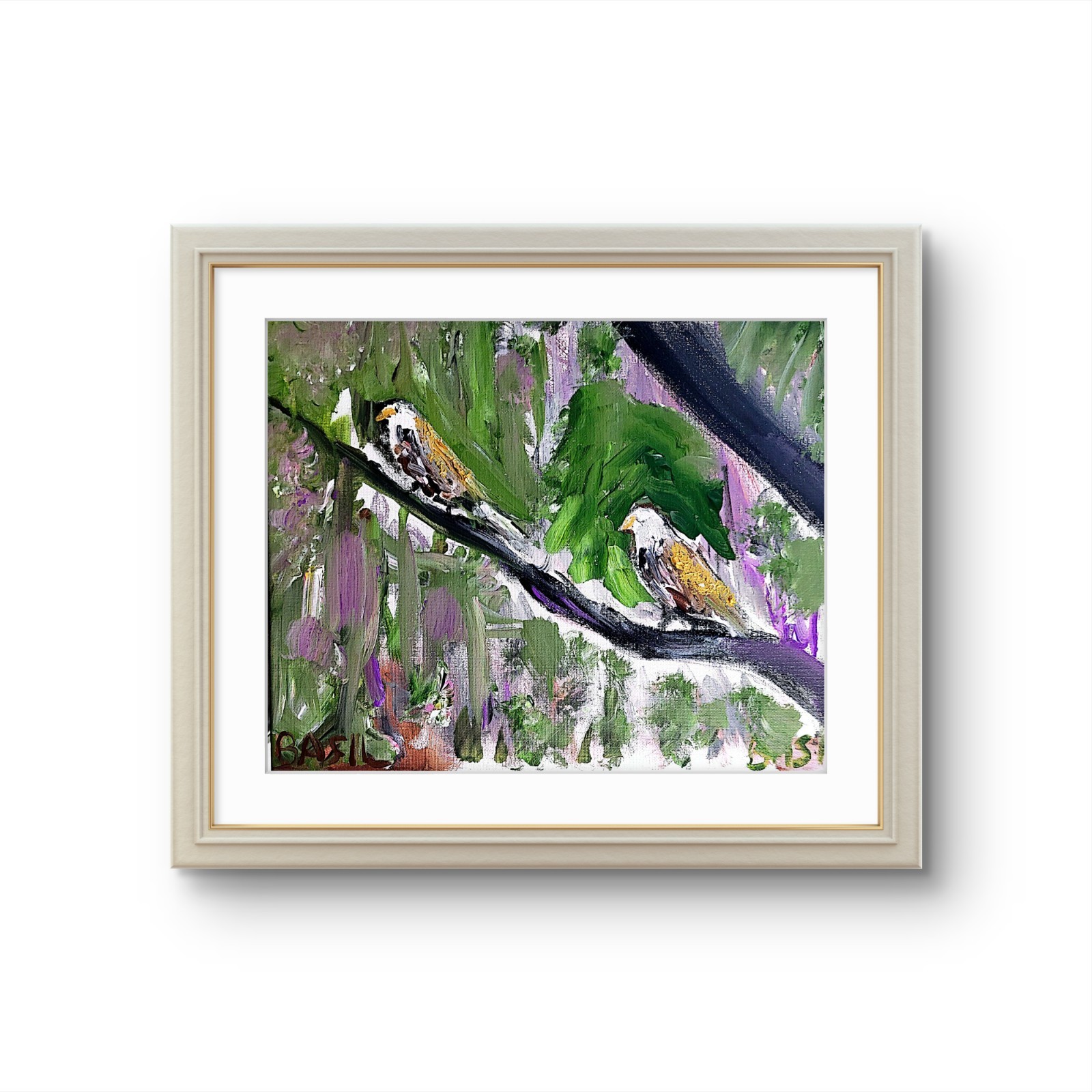 Eagle Romance Neo Expressionism Original Artwork Canvas 11×14