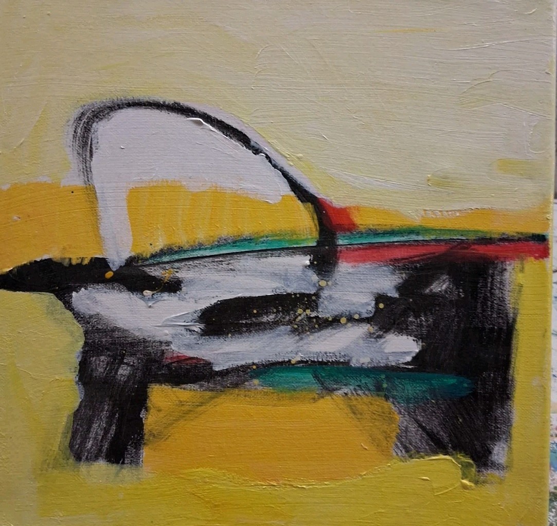 Original Art Acrylic On Canvas 12″ X 12″ Make Your Mark #2