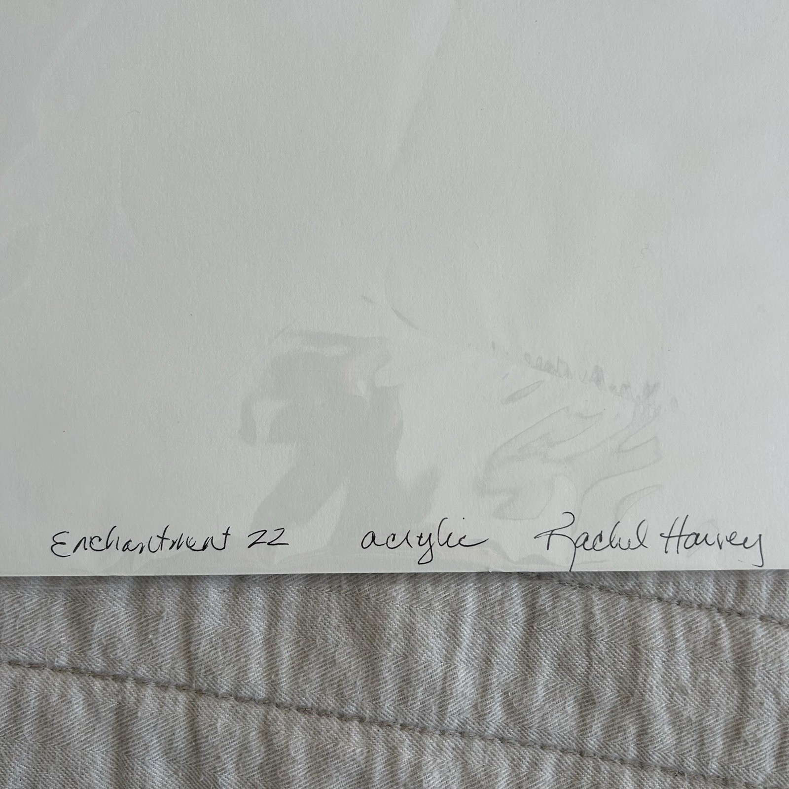 Rachel Harvey Acrylic Enchantment 22 Brand New Unopened Plastic Sealed