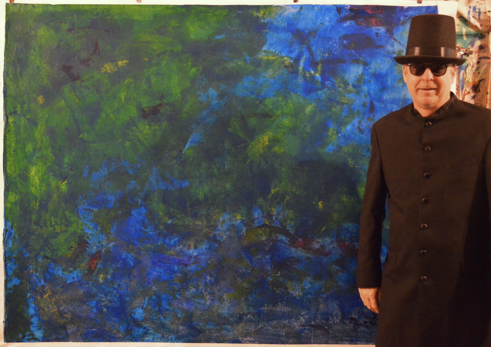 Mark Little, original￼, Painting, 72” X 56” Acrylic, Abstract, POP Art, Modern