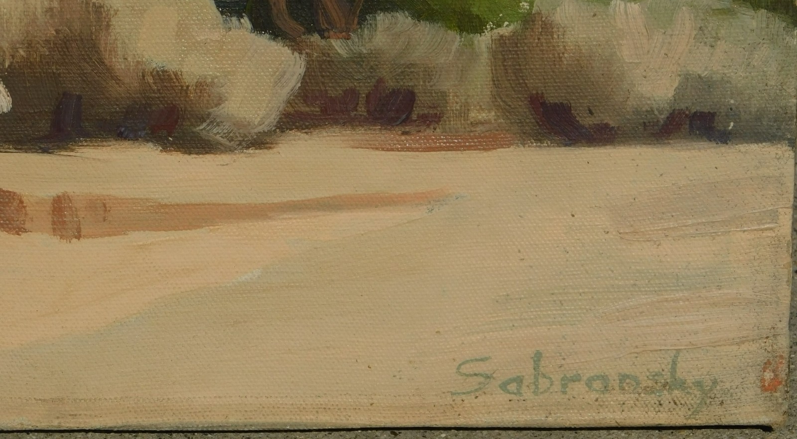 MARTIN SABRANSKY DISNEY ARTIST ARIZONA LANDSCAPE