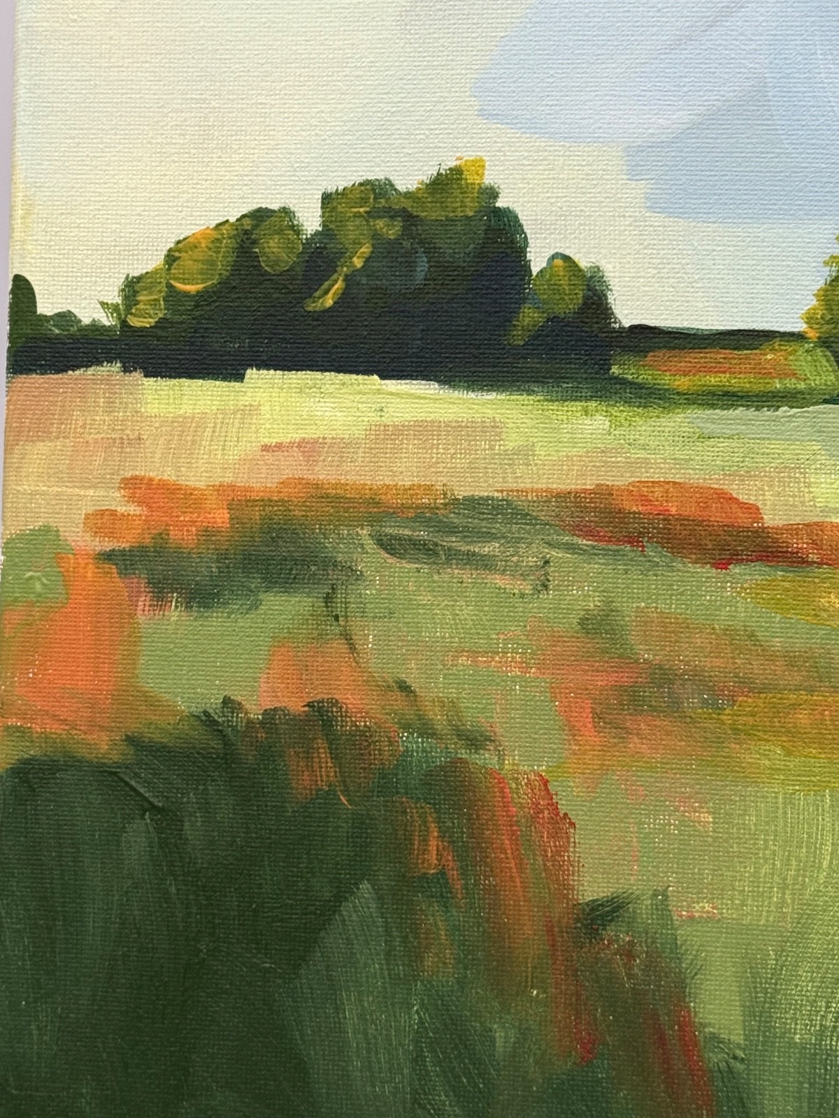 R Stevens Original Acrylic Landscape Painting 11×14