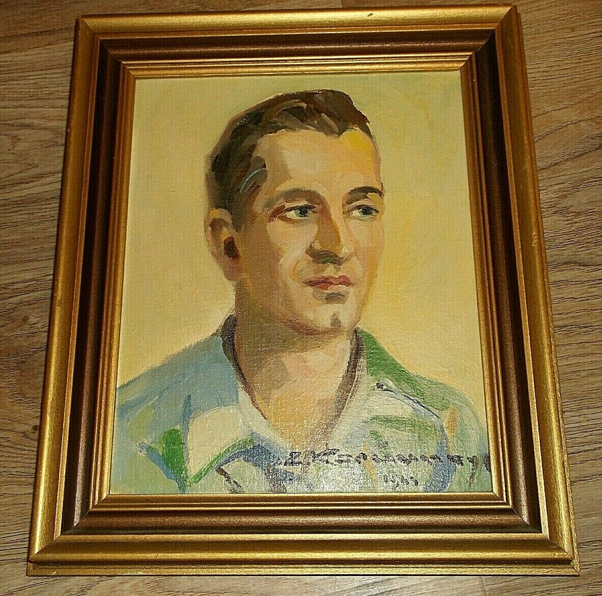 Vintage 1966 Zbigniew Kosciuszko 7.5″ x 9.5″ Oil Painting in Frame