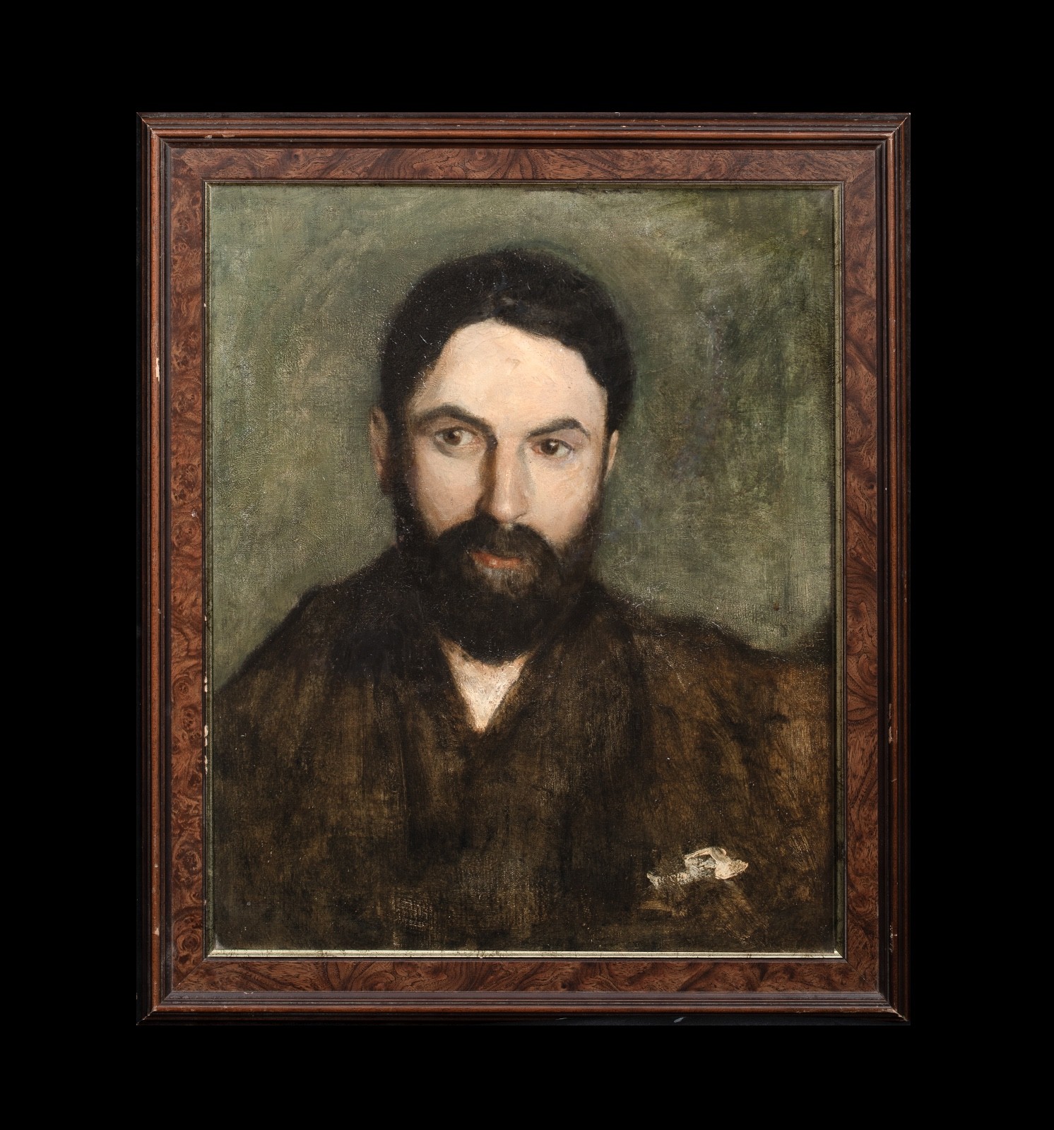 19th Century French Impressionist Gentleman Portrait – Edgar Degas (1834-1917)