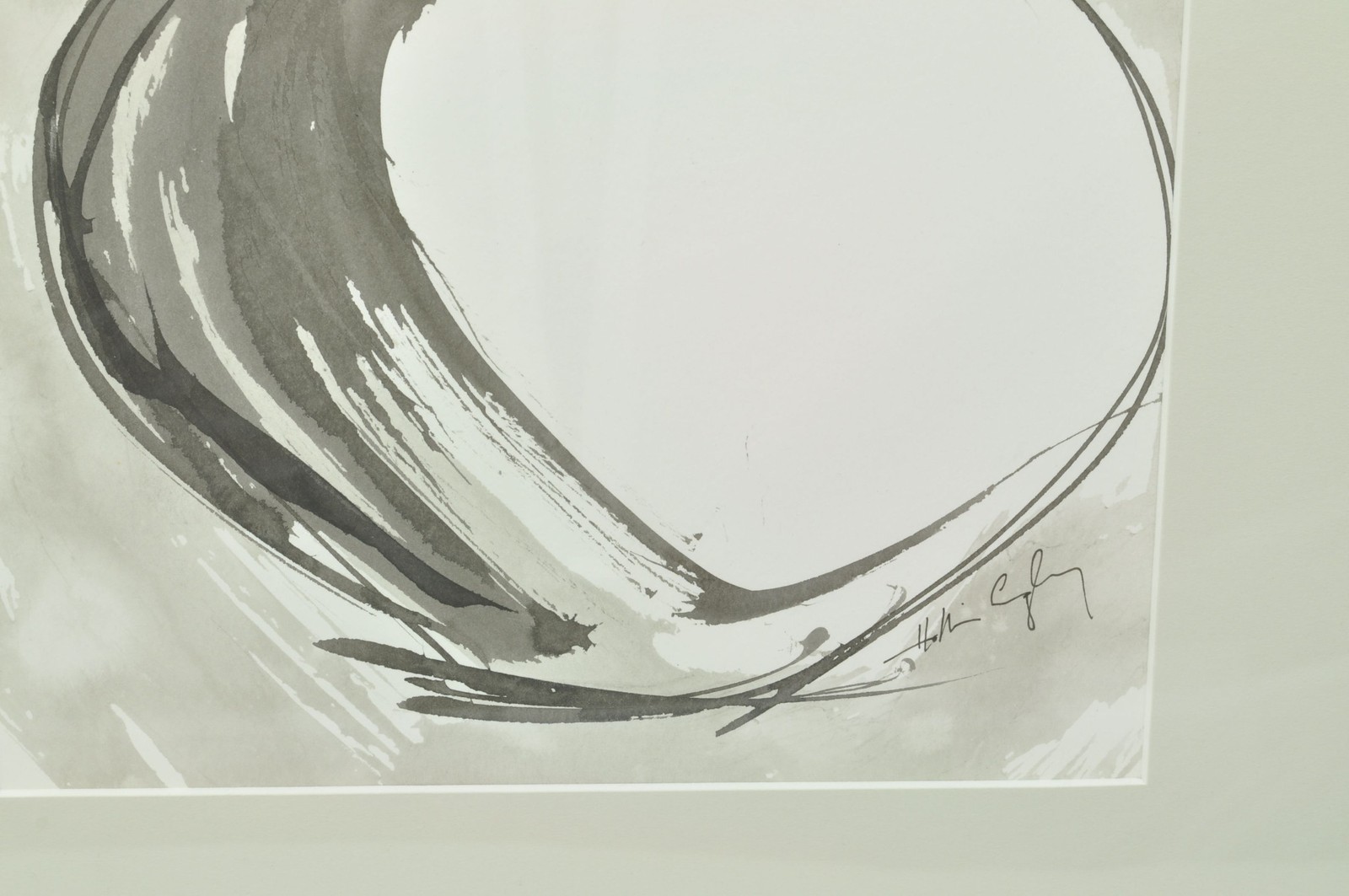 Original Hollis Engley Watercolor Brush Study for Pot Making